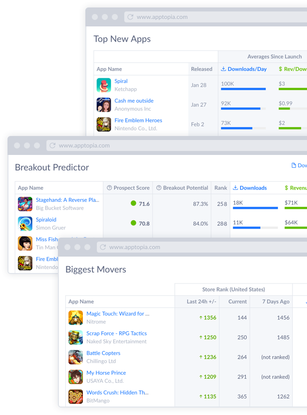 Top New Apps Screenshot